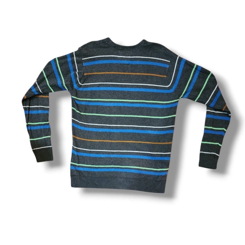 Vans Off The Wall Striped Crewneck Sweater - Picture 2 of 2